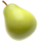 Pear emoji on Apple